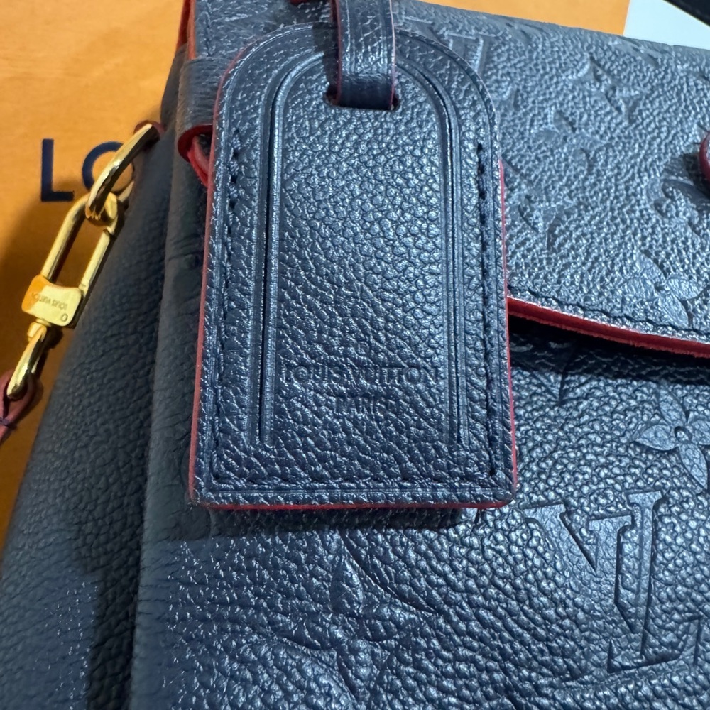 Louis Vuitton Blue and Red Satchel - Picture 7 of 16